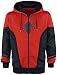 Spider-Man Red & Black Uomo Felpa tuta nero/rosso XXL 100% poliestere