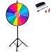 COSTWAY 24 " Ruleta de Juego con Trípode Altura Ajustable con Pluma...