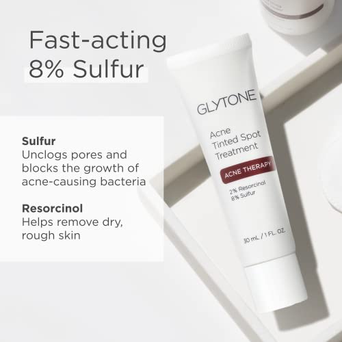 Glytone Acne Spot Treatment Face Cream With 8% Sulfur & 2% Resorcinol thumb #2
