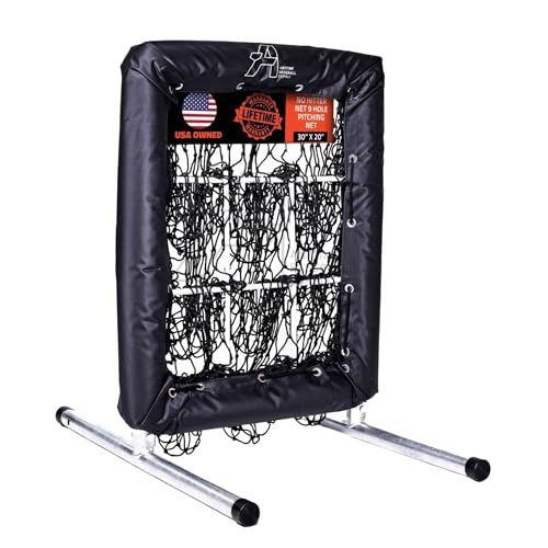 Anytime Baseball Pitching Net with Strike Zone | The No