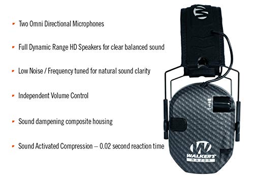 Walker's Game Ear Gwp-Rsem-Carb Gear Hearing Plugs #TOP1