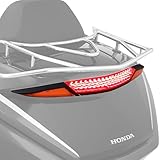 GT Marvel Sequential Trunk Light for Goldwing 2021+ GL1800 Black, Brake, Running, Sequential Amber Turnsignals by Show Chrome 52-970BK