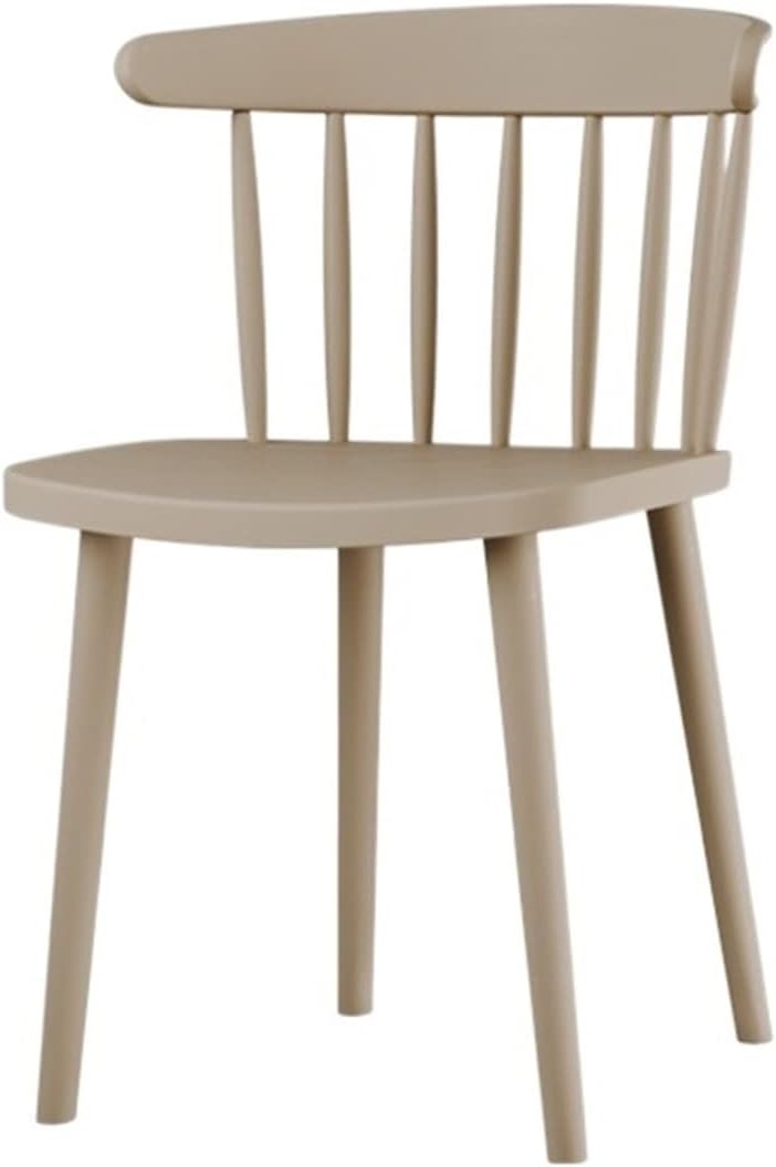 Adjustable Office Computer Chair with Armrest Home Furniture Plastic Chair Bedroom Dormitory Makeup Balcony Living Room Leisure Dining Chairs(Red)