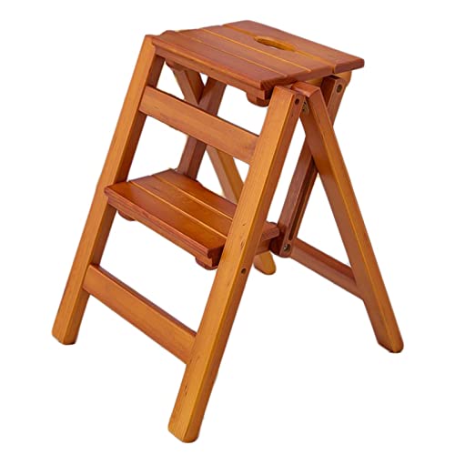 Taburete de 2 escalones plegable para evitar caídas y subir con seguridad 2