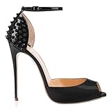 Hauteur exquise : les talons mesurent environ 11 cm à 13 cm de haut, étirent vos jambes, sexy et charmant, un article indispensable dans la garde-robe de chaque fille.