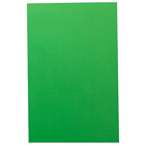 JAM PAPER Bright Coloured Tabloid Paper - 279.4 x 431.8 mm - 90gsm - Green Recycled - 100 Sheets/Pack