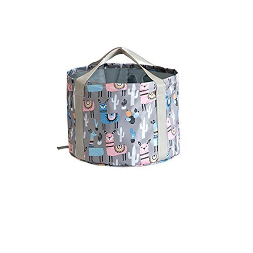 UYDJAKX Vaschetta per pediluvio Pieghevole Borsa da Bagno Portatile Lavandino Secchio per l'acqua Vasca per Massaggi per Piedi da Bagno di Grande capacità per Viaggi all'aperto, Barile per pediluvio