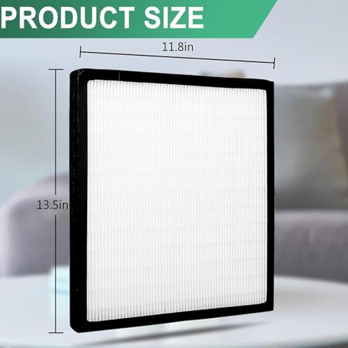 Image of Replacement Filter D Compatible with AC-2123 Air Purifier, Fits IAP-10-280, IAP10280, IAF-H-100D, AC-2118, Air Filter 1 Pack