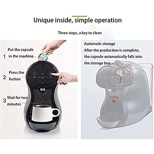 Máquina de café en cápsulas para el hogar, máquina de bebida inteligente de té con leche de soja 1600W - Imagen 6