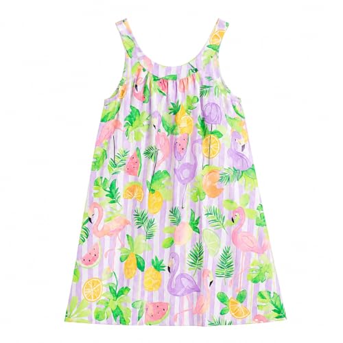 Vestido de verano niña para playa y tardes de calor Mayoral lila