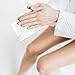 Parissa Wax Strips for Legs & Body, Hair Removal Waxing Kit with Azulene Oil, 40 Strips