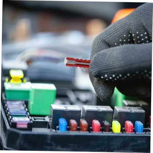 Holibanna 200pcs Fusibles de Repuesto Automotriz Capacidad Ligero y Portátil para Sistemas Eléctricos de Autos, Camiones, RV y Botes miniatura 4