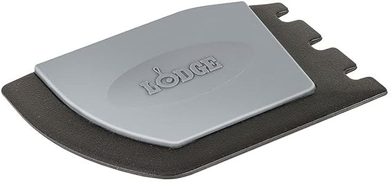 Lodge Deluxe Pan Scraper, One Size, Black