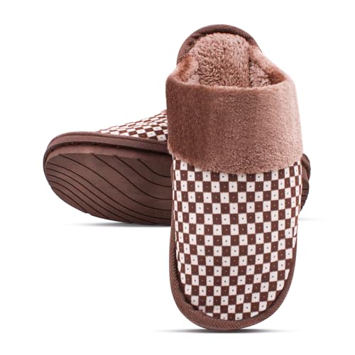Image of VRITRAZ Soft Comfy Fur Indoor Outdoor Soft Bottom Fur | Anti Skid | Lightweight Winter Slipper, Warm House Chappal