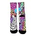 Meaudiwes Fashion Dress Decor Socks, Comfortable Work Leisure Sports Socks For Girls And Boys Rainbow Animal Zebra Tiger Cheetah Leopard Print Splatter