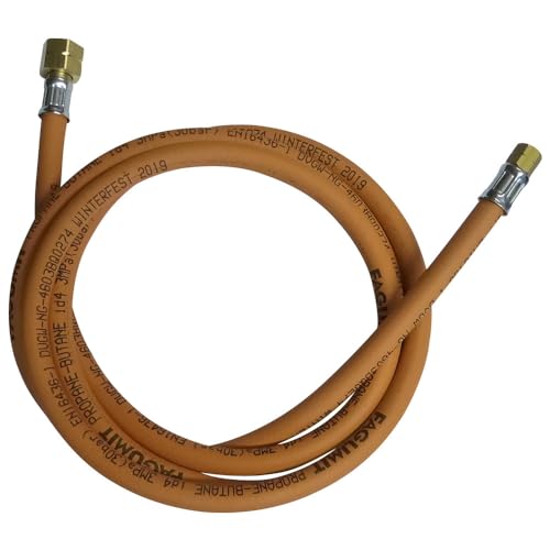 Borrmann Brenner Tuyau de gaz propane haute pression 30 bars longueur 4 m