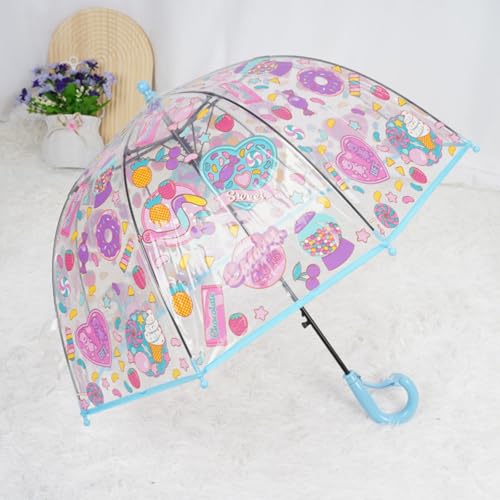 Generic CLEAR BUBBLE UMBRELLA Perfect For Walking Safety- Child Safe thumb #2