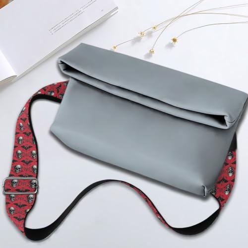 Image of Adjustable Purse Strap Replacement, Wide Shoulder Canvas Bag Strap, Crossbody Handbag Strap