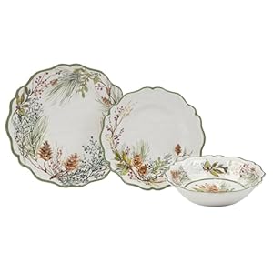   Certified-International-Winter-Forest-12-Pc-Dinnerware-Set-Service-for-4