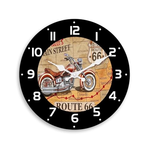 Reloj de pared de madera analógico ideal para regalo de inauguración de casa 2