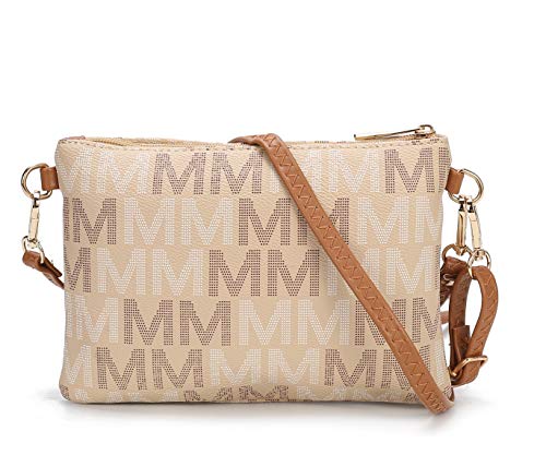 Image of Mia K Collection Crossbody Bags for Women - Adjustable Strap Handbag Wristlet - Small PU Leather Messenger Purse