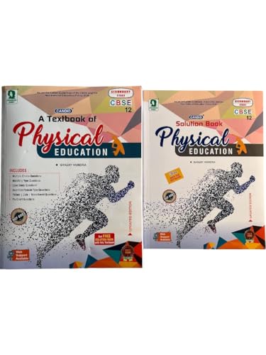 Image of A Textbook of Physical Education with Solution Book, CBSE Class 12, by Sanjay Kundra