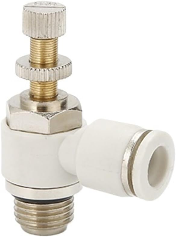 G threaded throttle valve with sealing ring SL4-M5/6-01/8-02G regulating valve trachea quick-insert pneumatic joint(SL 8-03G)