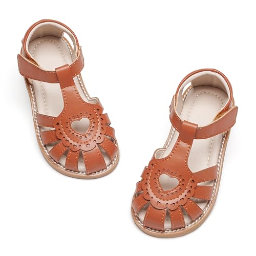 Image of GINFIVE Toddler Girls Sandals Girls Toddler Sandals Little Girls Kids Shoes