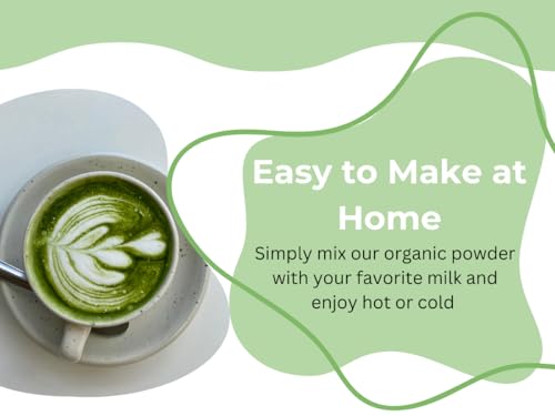 Mezcla de matcha orgánica endulzada 1 kg miniatura 2