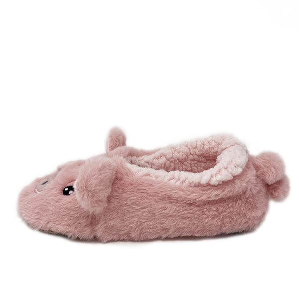 Image of ooohyeah Women's Funny Fuzzy Animal Slippers, Cute Cozy Non-Slip House Slippers for Women, Manatee Splash