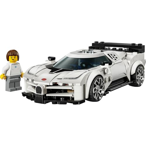 Image of LEGO Speed Champions Bugatti Centodieci Hyper Sports Car Toy 77240 Building Blocks Toys for 9+ Gift for Boys and Girls