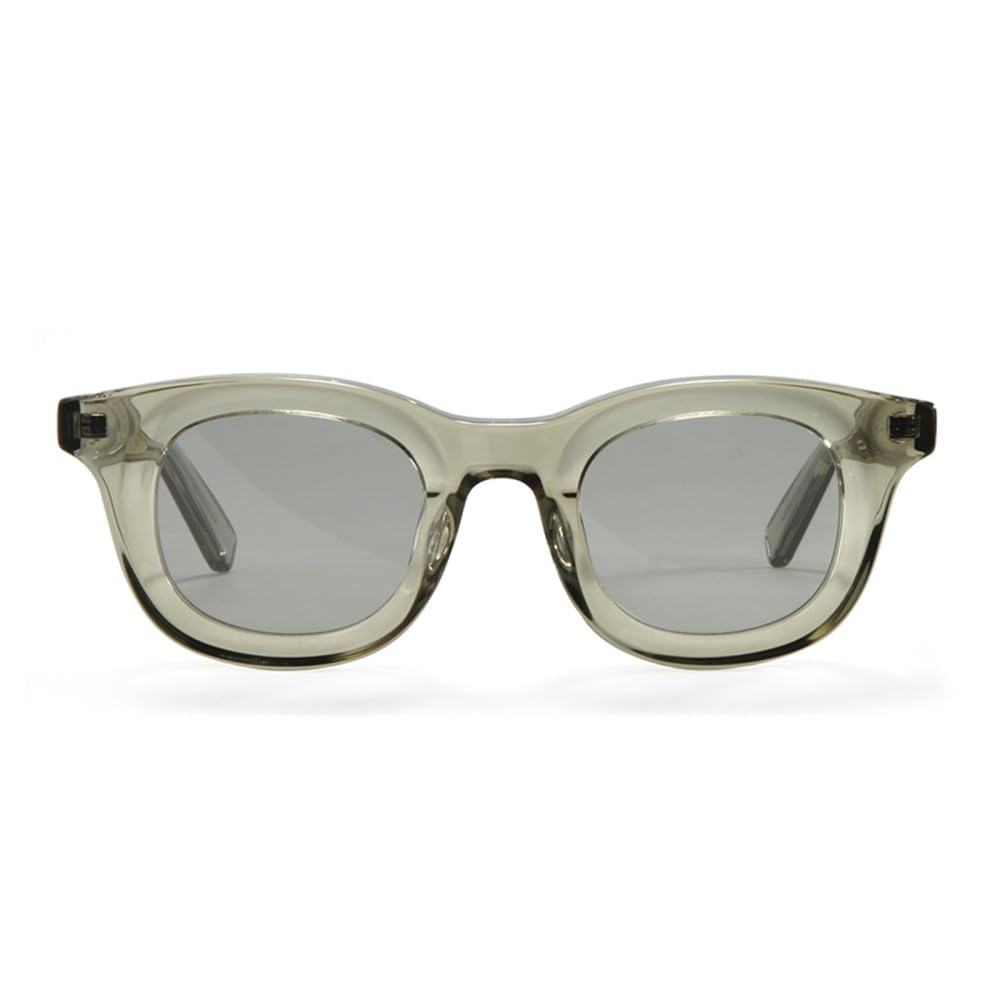 Occhiali da sole rotondi vintage in acetato con taglio smussato Donna Uomo Occhiali da sole polarizzati Occhiali da sole UV400
