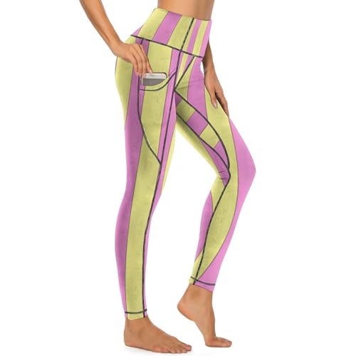 Pantalon de yoga pour femme Novastar opaque avec poches contre la transparence