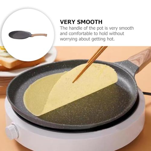 Poêle plate antiadhésive 20 cm en aluminium léger pour crêpes - 8