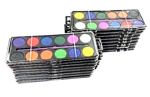 Major Brushes 12-Disc Artist Watercolour Set - 16 Pack