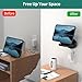 HomeMount Wall Mount for Sonos One and Echo Spot - Space Saving Smart Home Wall Stand Holder Shelf Compatible with Sonos One/Sonos One SL/Echo Spot Black
