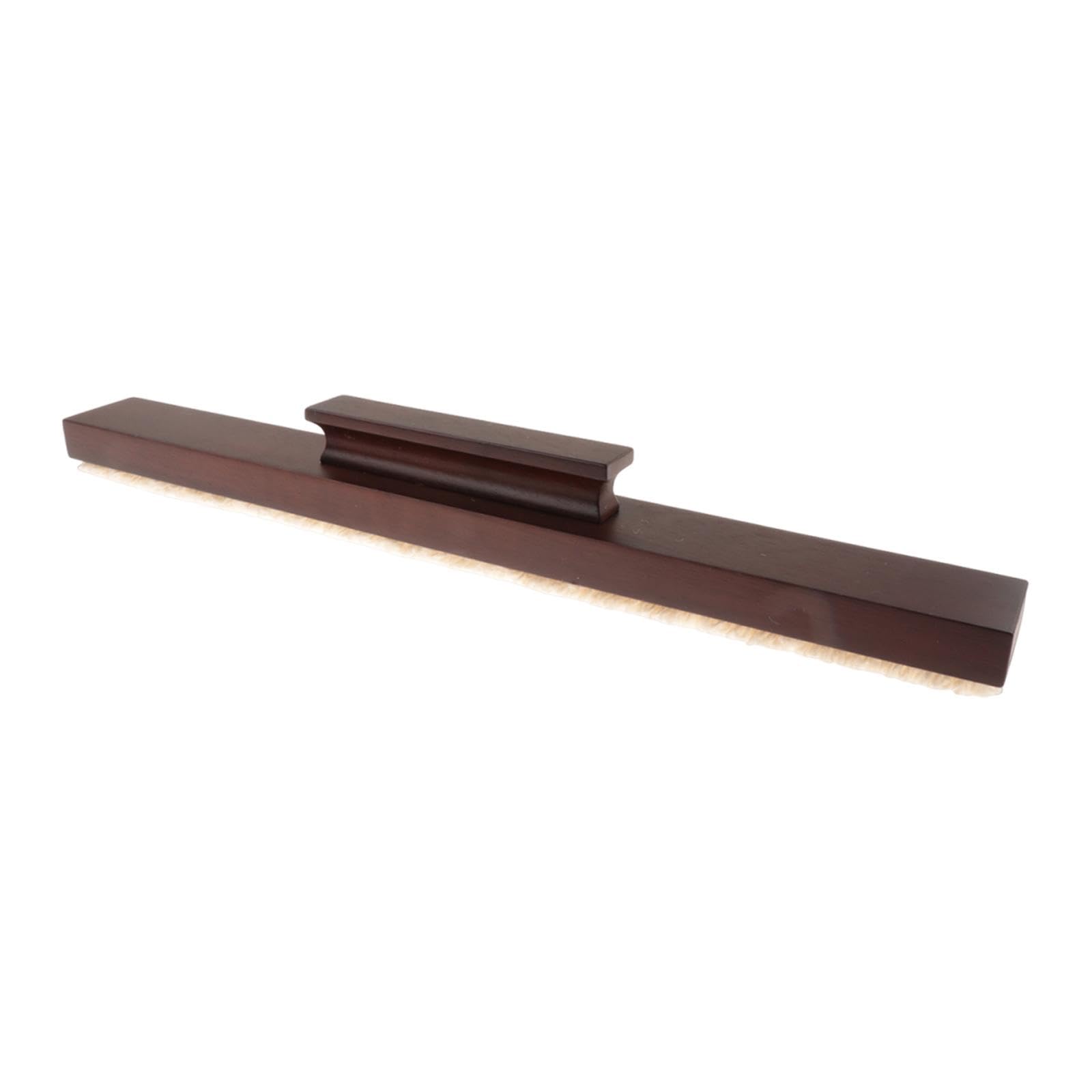Cepillo de Limpieza para Mesa de Shuffleboard, Herramienta ergonómica de Madera para Interiores, Rojo Oscuro