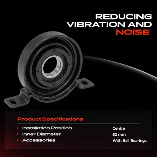 Frankberg Drive Shaft Support Bearing with Ball Bearing Compatible with X5 E53 3.0d 3.0i 4.4i 4.6is 4.8is 2.9L 3.0L 4.4L 4.6L 4.8L 2000-2006 Replace# 26121229726 - Image 3