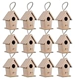 Make Market 4.3' Traditional Birdhouse - Unfinished Hanging...