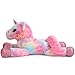 Imagen de Yeqivo Unicornio Gigante Juguetes Peluche Grande Arcoíris Púrpura Unicornio Animales de Peluche