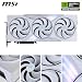 MSI GeForce RTX 5080 16G Gaming Trio OC White — 16GB GDDR7 (30Gbps/256-bit), PCIe 5, Boost: 2745 MHz, HDMI 2.1b, DisplayPort 2.1b
