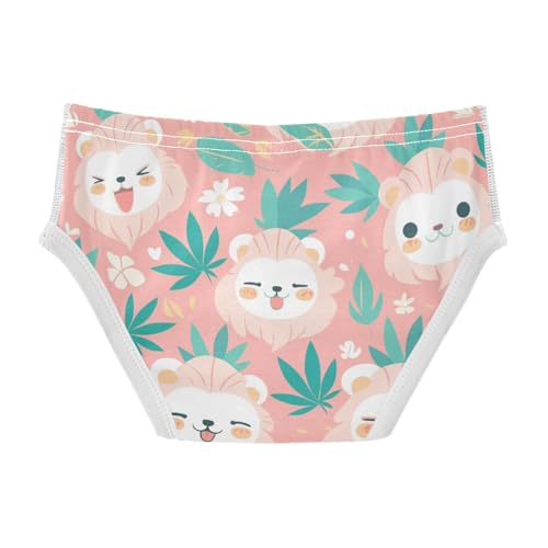 KLL Lion Head Cannabis Marijuana Baby Boys Soft Nighttime Underwear Cute Children Undies2