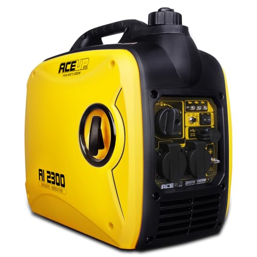 Aceup Energy 2000W Groupe Electrogene Inverter Silencieux Avec Prises 230 V Léger Générateur...