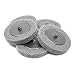 Benchmark Abrasives 3 Inch Sanding Discs Quick Change Silicon Carbide Surface Preparation Wheels, Polishing Wheel for Drill & Die Grinder Sanding Disc, Paint Stripper & Removal - (5 Pack)(Grey)