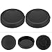 2Pcs Camera Lens Lens Cover for Nikon Z6 Z7 Z50 and Z-Mount Camera - Black