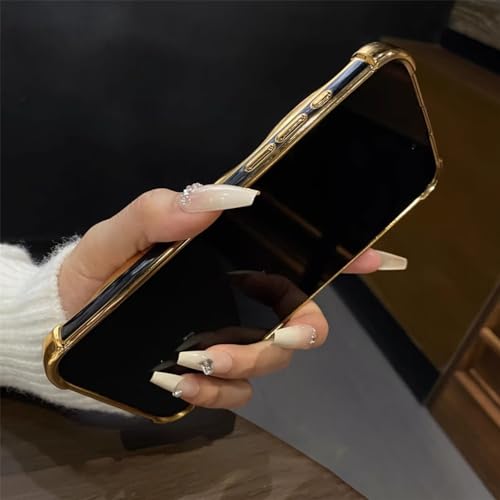 Coque iPhone 15 Pro Max treillis diamant blanc pour vos soirées - 2