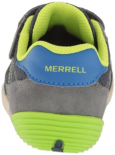 Merrell Bare Steps A83 Sneaker, Navy/Green, 5 Us Unisex Little Kid #TOP2