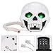 Teléfono con Cable, teléfono Fijo Multifuncional Teléfono Fijo Escritorio Forma de Calavera...