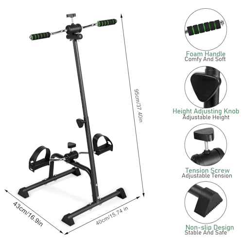 Bicicleta Pedalera Ajustable para Brazos y Piernas miniatura 5