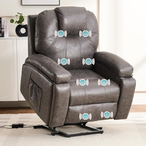 Sillón eléctrico reclinable con asistente para adulto mayor miniatura 4